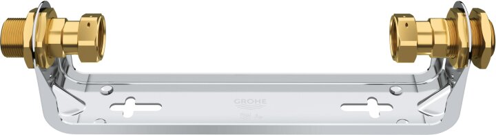 GROH WANDMONTAGEBEUGEL CHROOM
