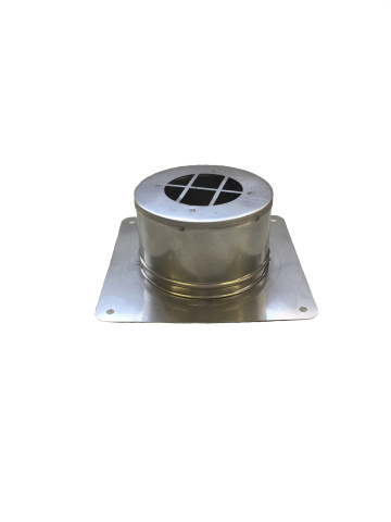 PANF INOX RVS DAKPLAAT VIERKANT D50