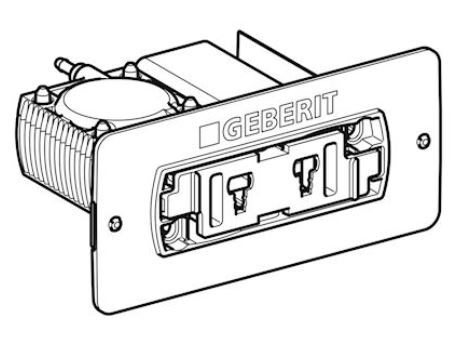 GEBERIT BEDIENINGSDEEL AFST.BED. TYPE 70