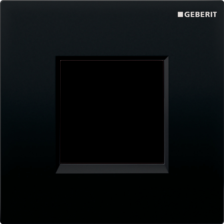 GEBERIT AFDEKPLAAT TYPE 30 ZWART / GLANS