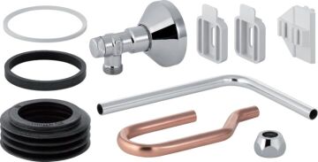 GEBERIT MONTAGESET COMPLEET (WATER EN OP