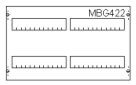 ABB MBG422 MONTAGEKIT V VELD+DIN SL.