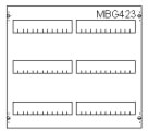 ABB MBG423 MONTAGEKIT V VELD+DIN SL.