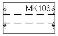 ABB MBK106 MONTAGEKIT V RIJGKLEMMEN