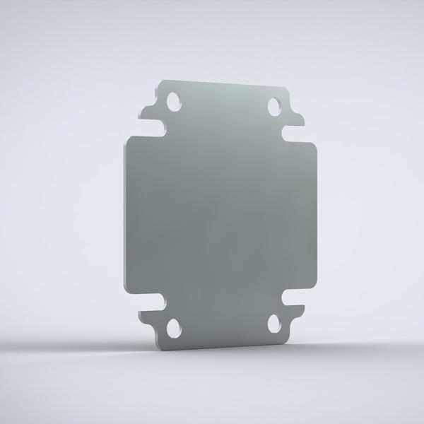 HOFF BMP2040 MONTAGEPLAAT 200X400