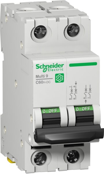 SE MULTI 9 AUTOMAAT C60HDC 2P 1A C 10KA