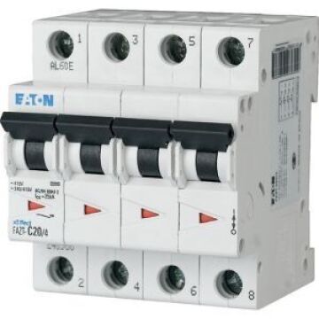 EATON INST.AUTO 3A 4P C-KAR 25KA