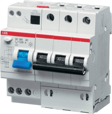 ABB AARDLEK DS203 M B16 3P 0,03