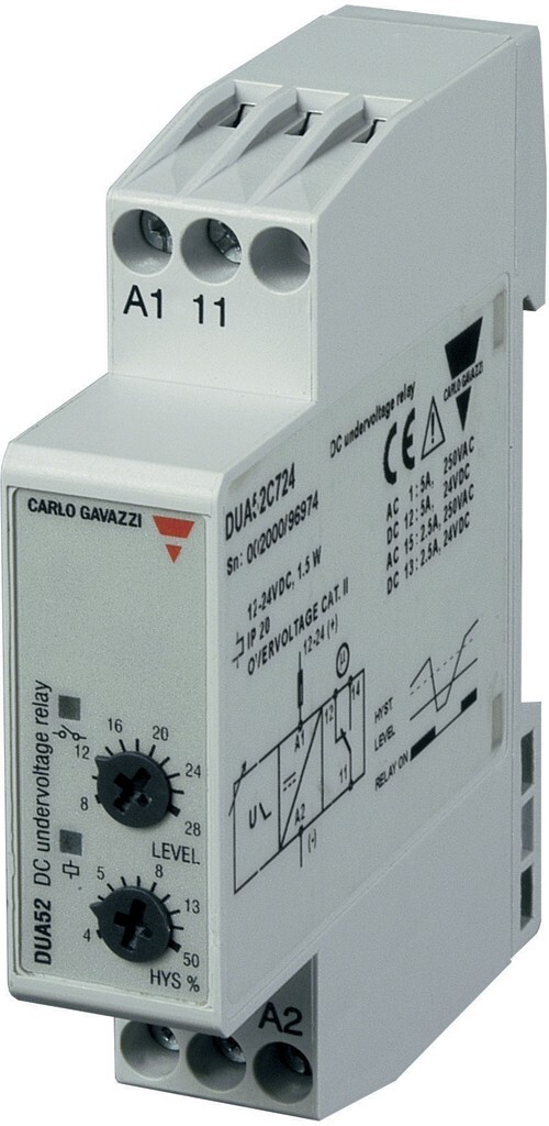 DUA52C748 DC UNDER VOLTAGE RLY
