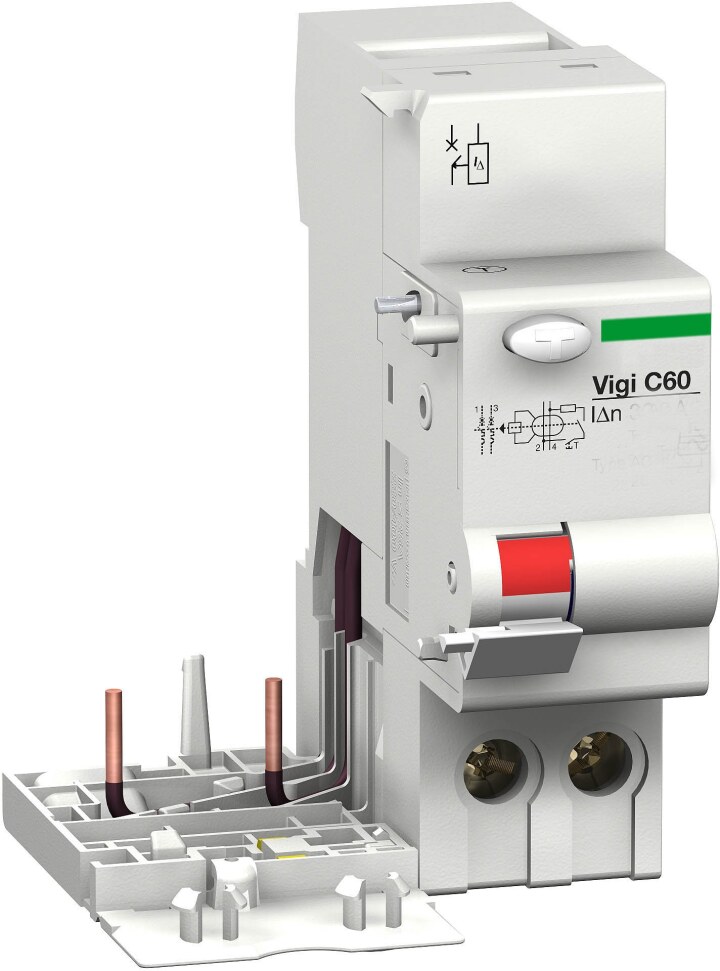 SE AARDLEKBLOK 2P TYPE A 63A 30MA