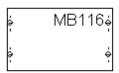 ABB MBB116 MONTAGEKIT V VELD+BLINDPL.