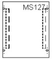 ABB MBS127 MONTAGEKIT RAILSYS.400-630