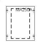 ABB MBA250A MONTAGEKIT V.T-MAX T1-T3