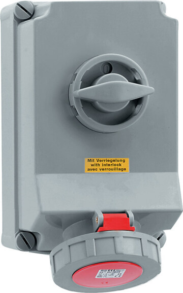 BALS WCD 6H 63A 4P 400V IP67 260X160
