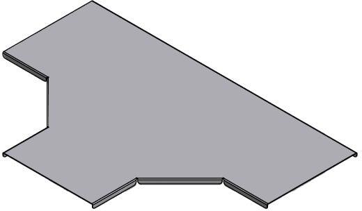 STAGO ES114 T-STUKDEKSEL 120 AISI304