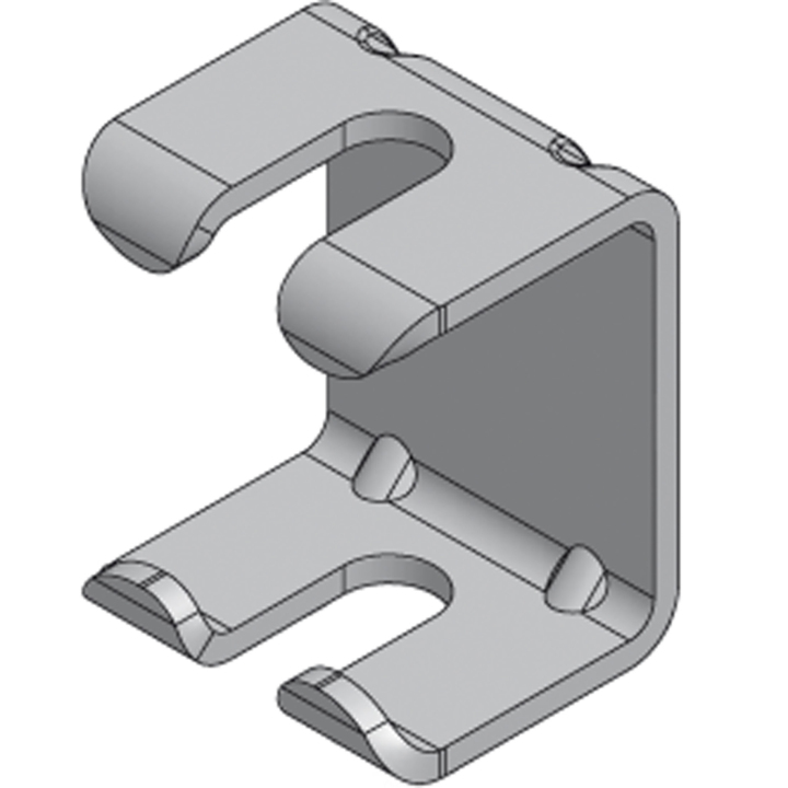 STAGO PLAFONDBEUGEL OPEN RVS304