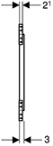 GEBE DUOFIX MONTAGEPLAAT 35 X 50CM AR