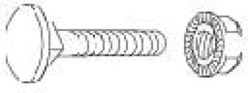 LEGR BTRCC 6X12/EZ BOUT RONDE KOP 100ST