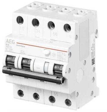 SOL AEG AARDL.AUTO 3P+N C20A 30MA 6KA