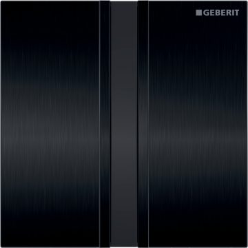GEB AFDEKPLAAT TYPE 50 ZWART CHROOM