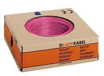 LAPP MONTAGESNOER H05V-K 0,5MM2 ROSE