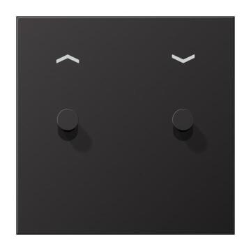 JUNG LS1912 AFDEK.2X HEV.JAL.KEGEL DARK