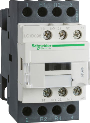 CONTACTOR 25A  AC3 2P+2R 240VAC 50/60HZ
