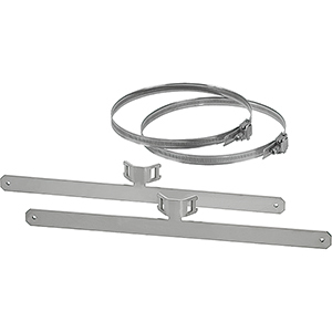 HENS RVS MONTAGESET KV, MAST/PAALBEVEST