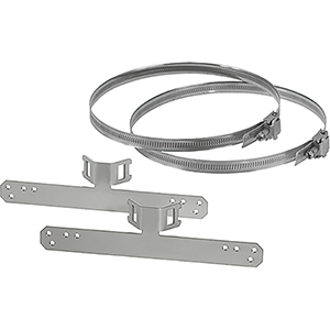 HENS RVS MONTAGESET KV, MAST/PAALBEV 9