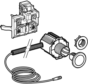 GEB WC-STU NETV 2-TOETS TYPE 10 ZWART