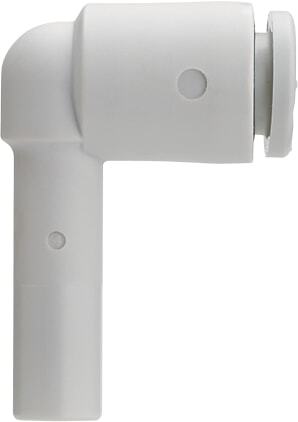 PLUG-IN ELBOW 4MM ROUND TYPE BUTTON