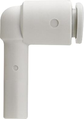 PLUG-IN ELBOW 8MM ROUND TYPE BUTTON