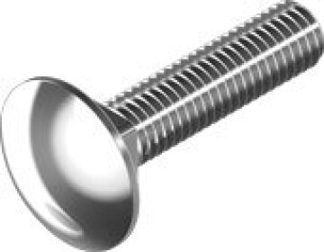 WASI SLOTBOUT DIN603 M12X35 A2-70