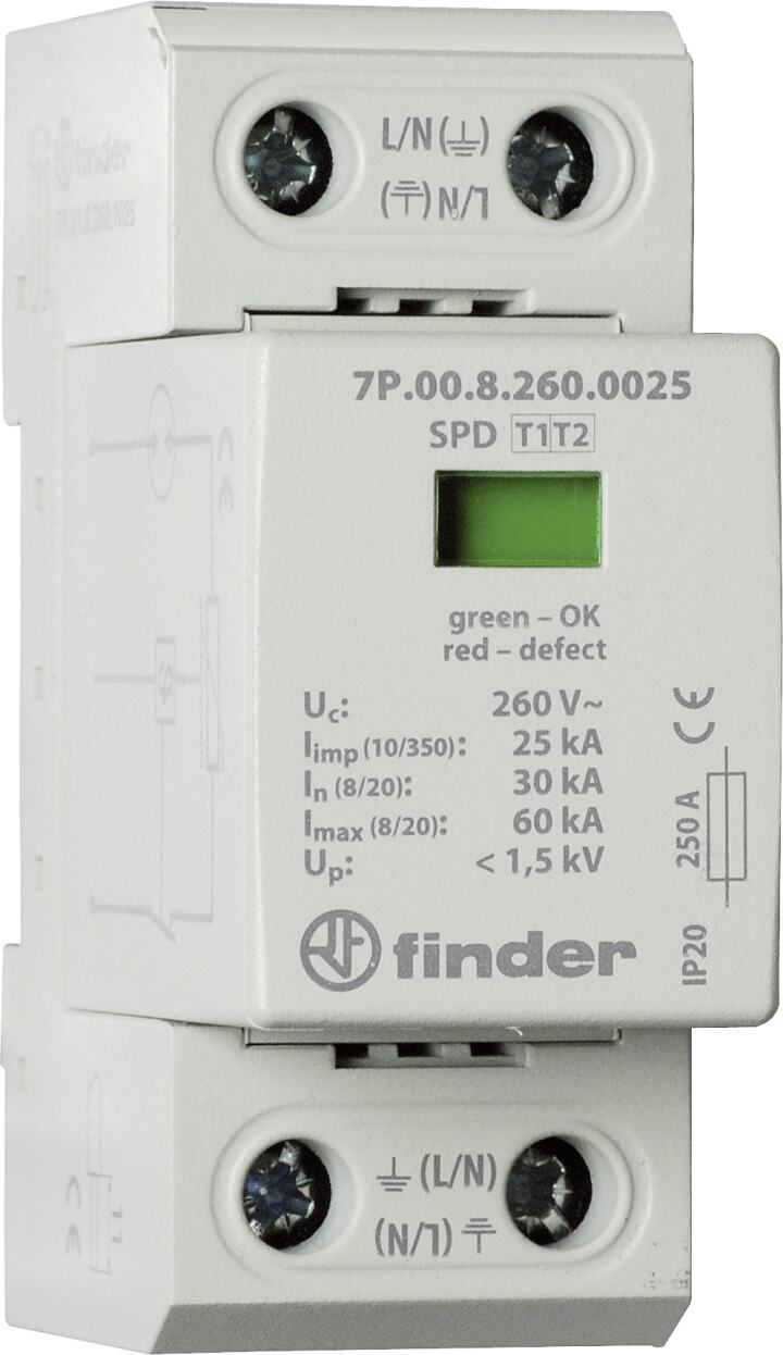 FIND SPD TYPE 1+ 2, 1 FASE+N