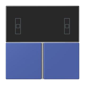 JUNG KNX TASTAFD. RCD4093 COMPLEET LC320