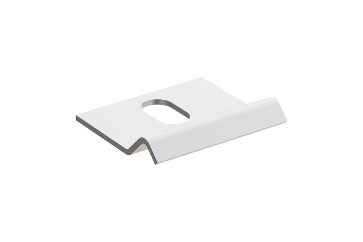 STAGO BEVESTIGINGSKLEM VLAK LB/KG RVS316