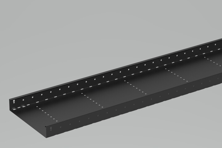 STAGO KG281 ZIJPERF. 330 D=1 R9005/30 3M