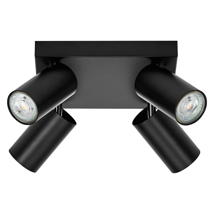 LEDV OCTAGON GU10 ZW PLATE 4X3.4W 927