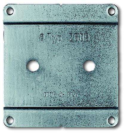 BJ 2609 WS MONTAGEPLAAT 1V