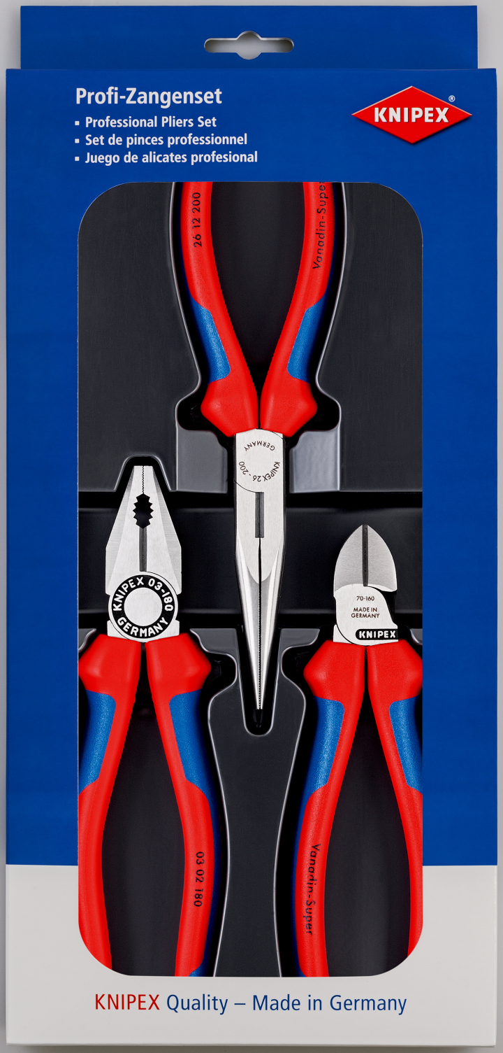 KNIP MONTAGE TANGEN SET 3 DELIG