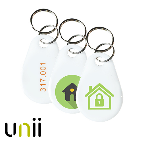 UNII DESFIRE REBRANDED TAG EIGEN LOGO