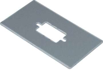 MONTAGEPLAAT AUDIO/VIDEO D-SUB9 12,8X21